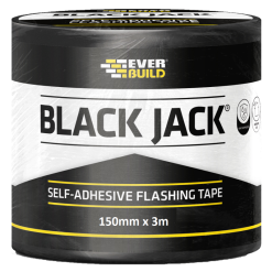 Flash Sale ???? Everbuild Black Jack DIY 3m Flashing Tape 150mm FLDIY150 ????