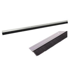 Cheapest ???? Fixman UK Fixman Door Brush Aluminium Seal Strip Draught Excluder 25mm 968352 ????