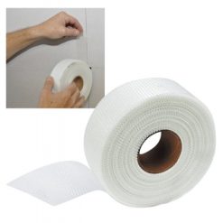 Best Sale ???? Fixman UK Fibreglass Plasterboard Glass Fibre Joint Tape 48mm Scrim Roll 192486 ????