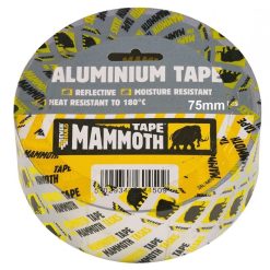 Cheapest ⭐ Mammoth Tapes Everbuild Mammoth Aluminium Tape 75mm Silver 2ALUM75 ????