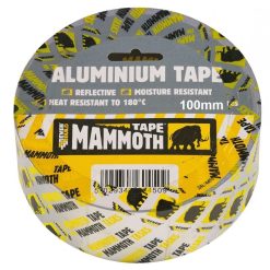 Coupon ???? Mammoth Tapes Everbuild Mammoth Aluminium Tape 100mm Silver 2ALUM100 ????