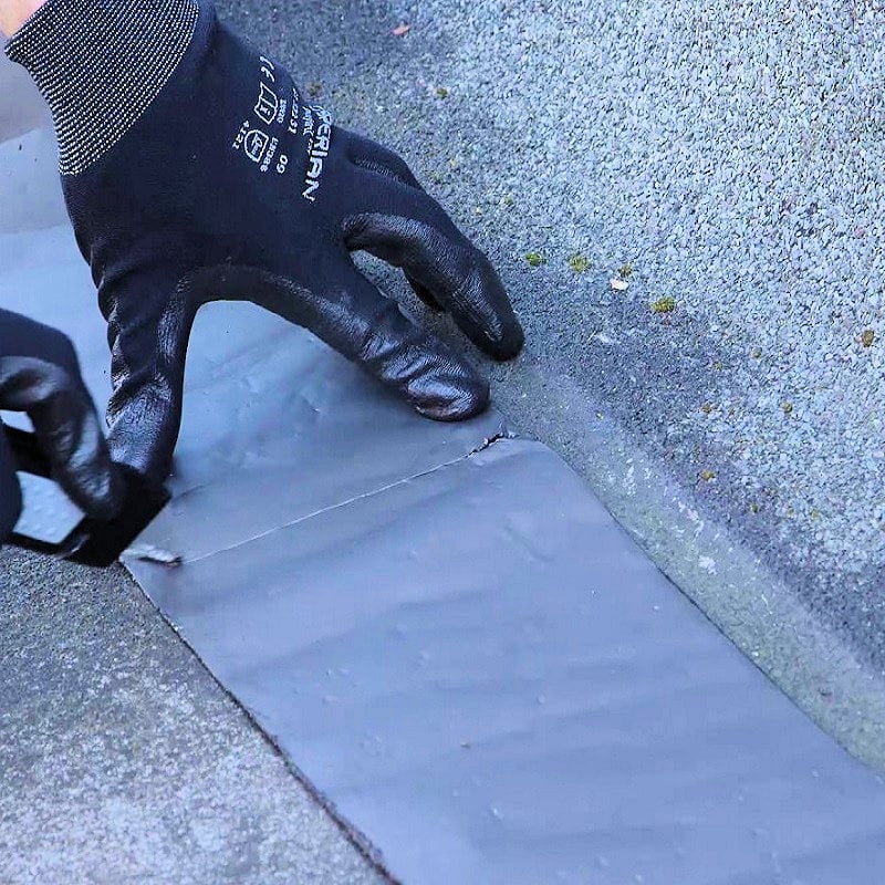 Buy ???? Everbuild Black Jack Self Adhesive Flashing Tape 10m 75mm FLAS75 Box Of 8 ???? - Image 6