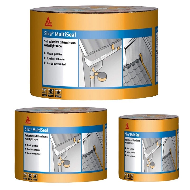 Promo ???? Sika Multiseal Sealing Flashing Tape 100mm X 10m SKMULTI100 ❤️