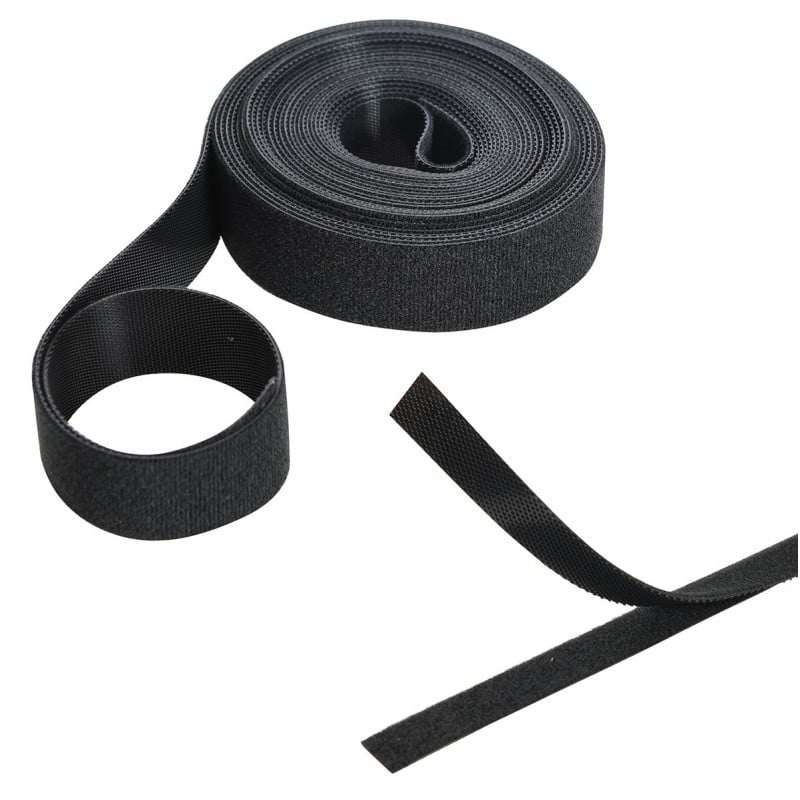 Cheapest ???? Fixman UK Fixman Self Wrap Hook And Loop Strapping Tape Black 10mm 25m 419854 ????
