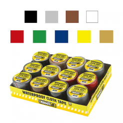 Discount ???? Everbuild Coloured Waterproof Cloth Tape 50mm X 4.5m ????