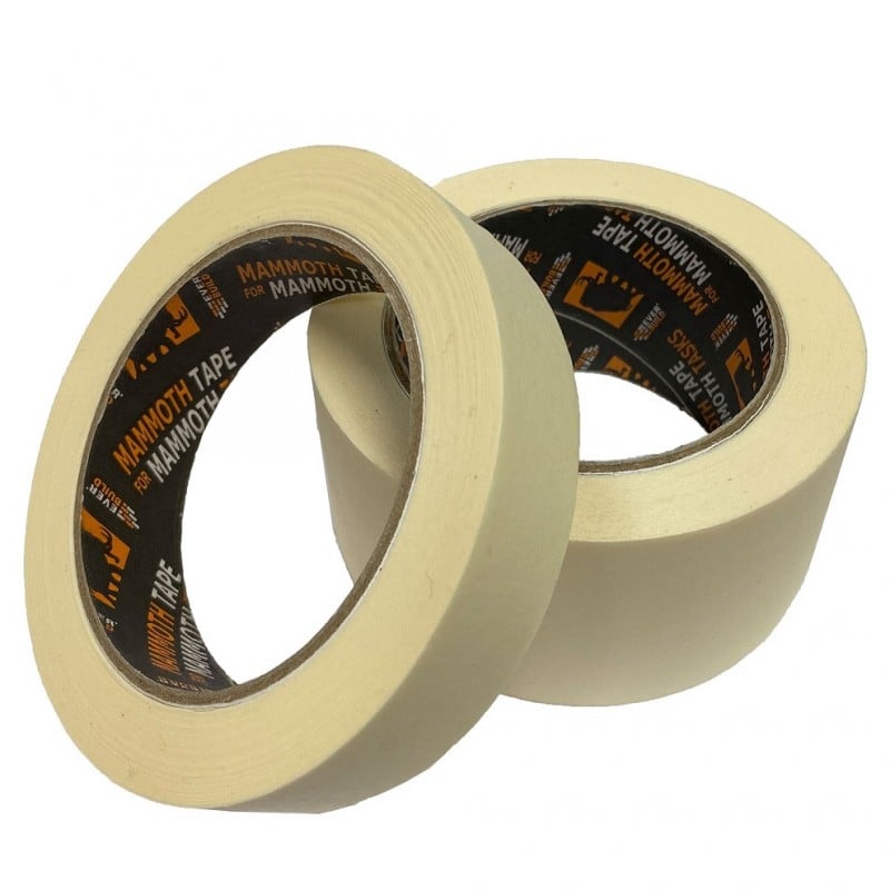 Outlet ⌛ Mammoth Tapes Everbuild Mammoth Masking Tape 50mm X 50m 2MASKLAB50 ???? - Image 2