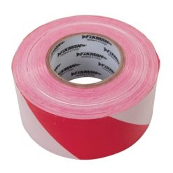Brand new ✨ Fixman UK Fixman Red & White Barrier Warning Tape 194216 70mm 500m ????