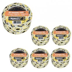 Best Pirce ???? Mammoth Tapes Everbuild Mammoth Masking Tape 75mm X 50m Pack Of 6 ????