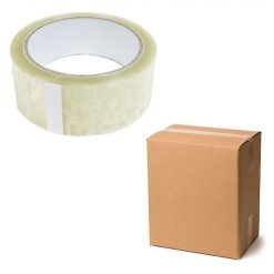Outlet ???? Mammoth Tapes Everbuild Mammoth Packaging Packing Tape 48mm Clear Box Of 36 ✨