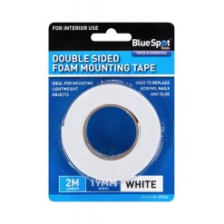 Brand new ???? Blue Spot Tools White Double Sided Foam Mounting Tape 37116 Bluespot ????