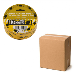 Budget ???? Mammoth Tapes Everbuild Mammoth Carpet Fix Cloth Tape 50mm Box Of 12 ????